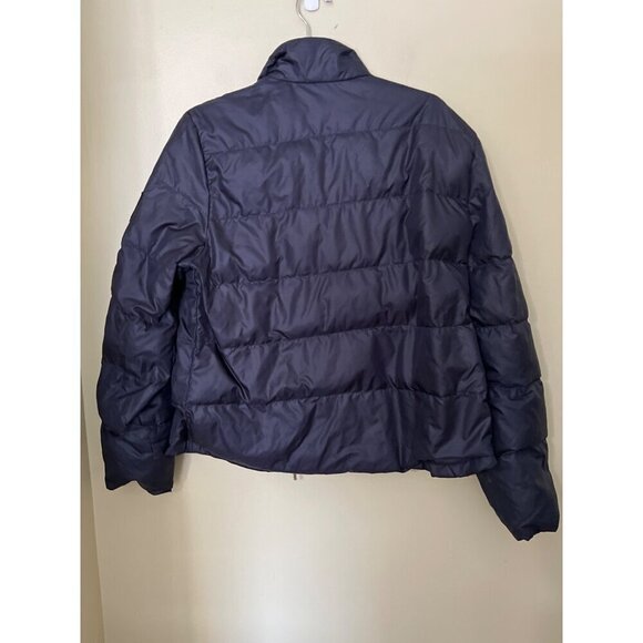 Lauren Ralph Lauren Active Navy Down Puffer Jacket Large Outdoors Gorpcore - Picture 9 of 9